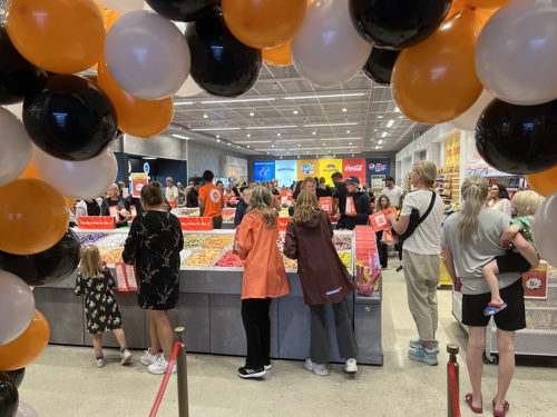 Invigning av Candy World